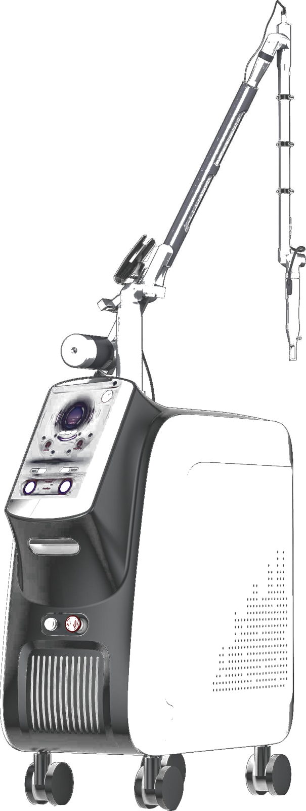 Regent R5 console front view with operator touchscreen interface