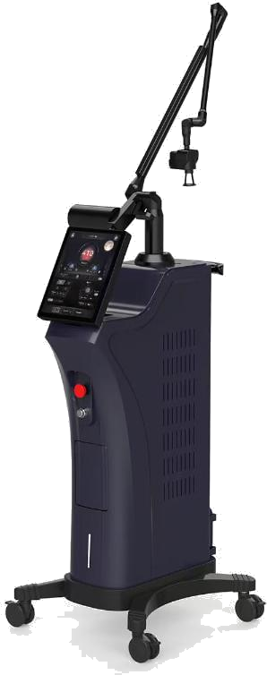 Regent R3 fractional CO2 laser platform with seven-joint articulated arm and touchscreen control